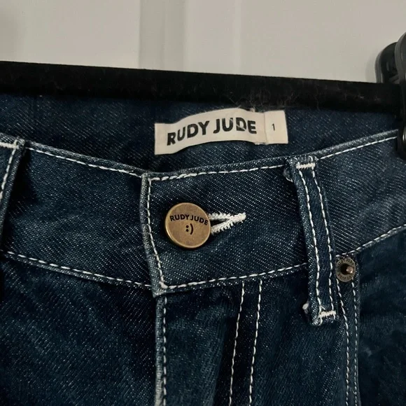 Rudy Jude Utility Jeans in Indigo, Size 1 - Picture 3 of 8